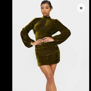 Pretty Little Thing High neck dress